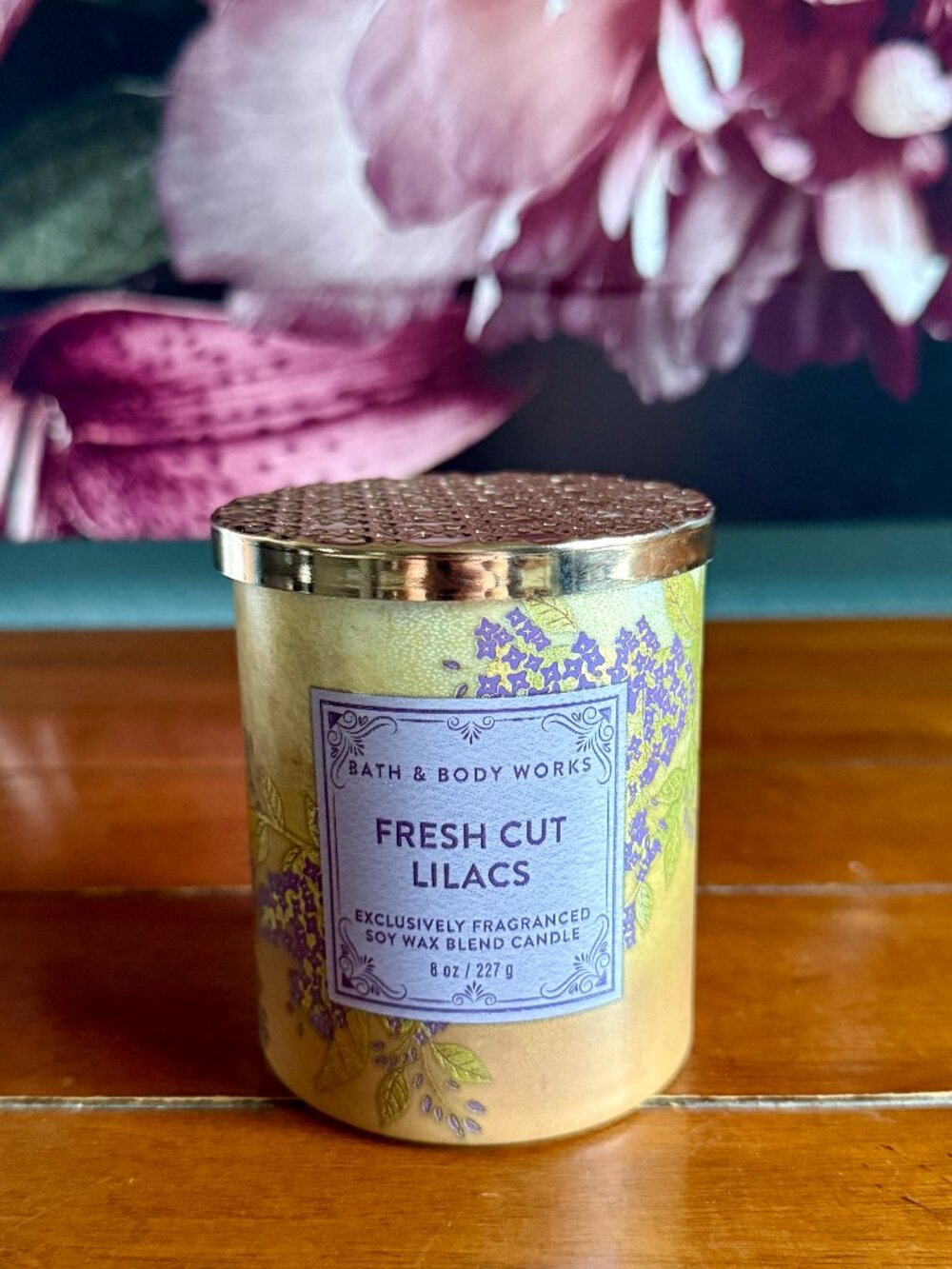 NEW Fresh Cut Lilacs Single Wick Candle Bath & Body Works